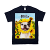 Load image into Gallery viewer, &#39;The Sunflower&#39; Personalized Pet T-Shirt