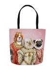 'The Royal Ladies' Personalized 3 Pet Tote Bag