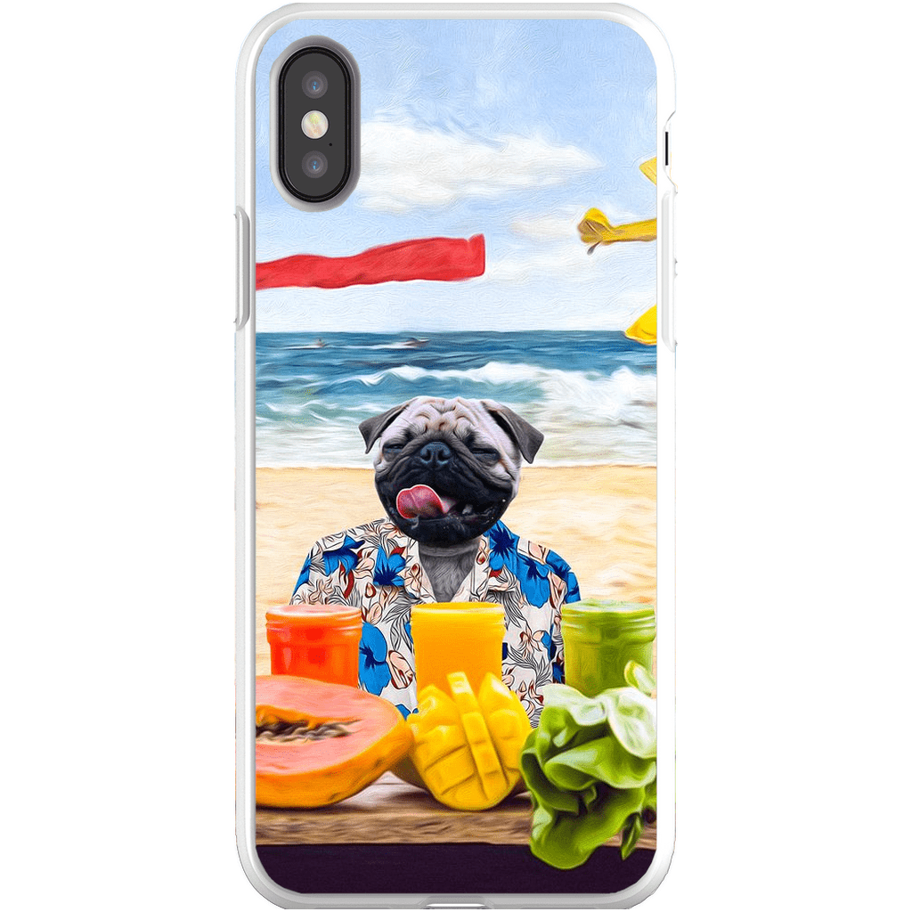 &#39;The Beach Dog&#39; Personalized Phone Case