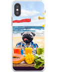 'The Beach Dog' Personalized Phone Case