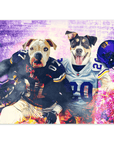 'Minnesota Doggos' Personalized 2 Pet Poster