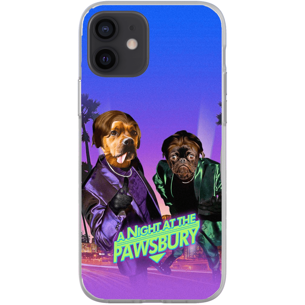 &#39;A Night at the Pawsbury&#39; Personalized 2 Pet Phone Case