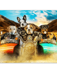 'Harley Wooferson' Personalized 6 Pet Poster