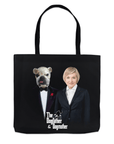'The Dogfather & Dogmother' Personalized Pet/Human Tote Bag
