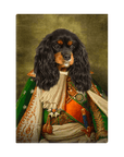 Lienzo personalizado para mascotas 'Prince Doggenheim'