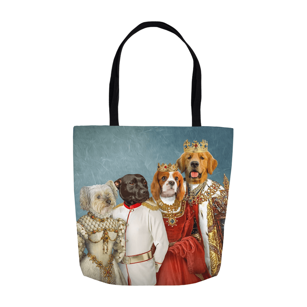 &#39;The Royal Family&#39; Personalized 4 Pet Tote Bag