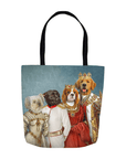 'The Royal Family' Personalized 4 Pet Tote Bag