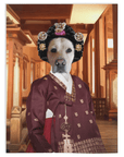 'The Asian Empress' Personalized Pet Blanket