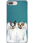 Funda para teléfono con mascotas personalizadas '2 Ángeles'