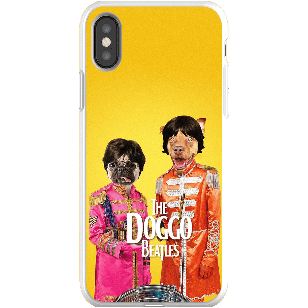&#39;The Doggo Beatles&#39; Personalized 2 Pet Phone Case