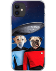 'Doggo-Trek' Personalized 2 Pet Phone Case