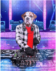 'The Male DJ' Personalized Pet Puzzle
