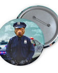 The Police Officer(s) ( 1 - 3 Pets) Custom Pin