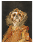 'The Victorian Princess' Personalized Pet Blanket