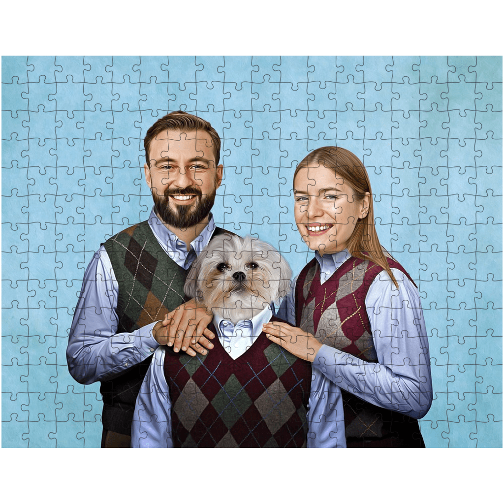 &#39;Step Doggo/Humans&#39; Personalized Puzzle