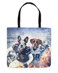 'Dallas Doggos' Personalized 2 Pet Tote Bag