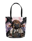 'The Pilot' Personalized Tote Bag