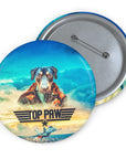 Top Paw Custom Pin ( 1 - 2 Pets)