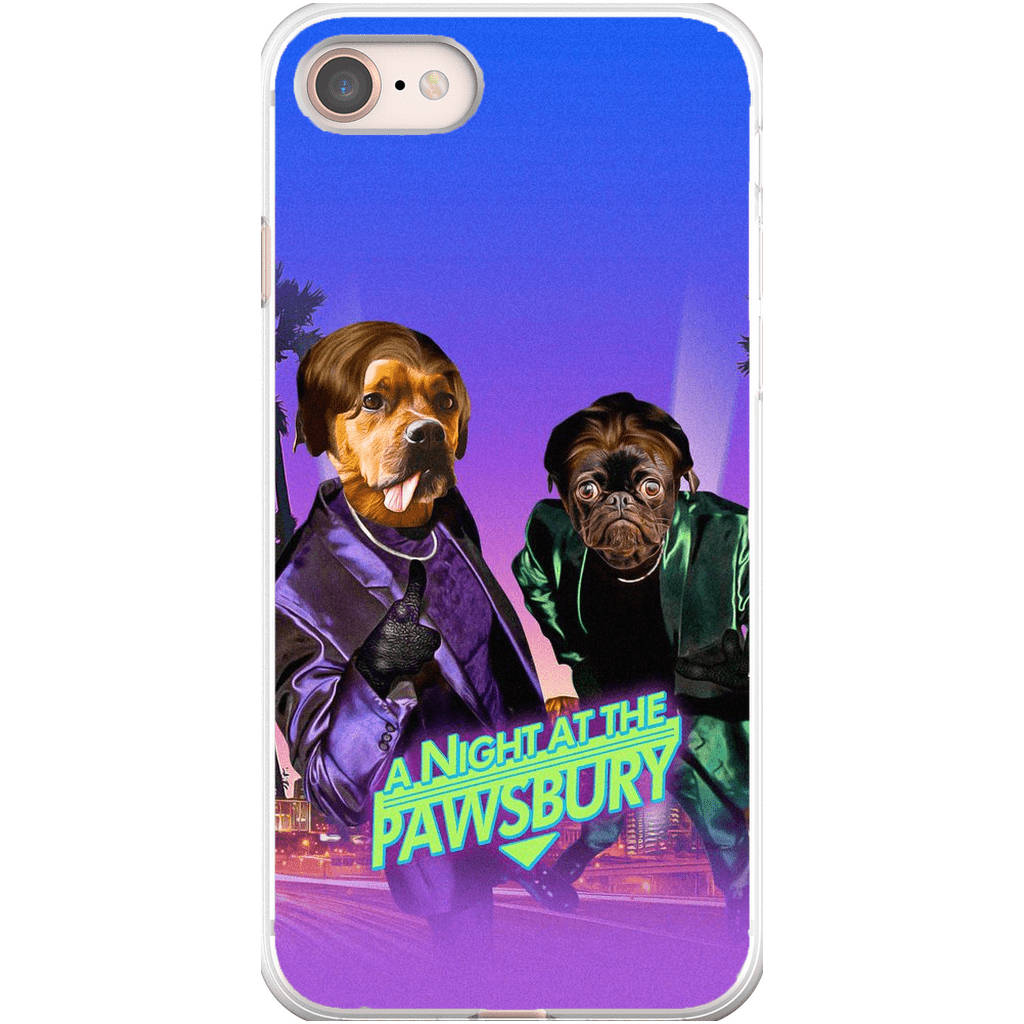 &#39;A Night at the Pawsbury&#39; Personalized 2 Pet Phone Case