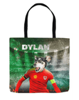 'Wales Doggos Soccer' Personalized Tote Bag