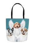 Bolsa de asas personalizada para 3 mascotas '3 Ángeles'