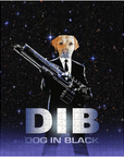 'Dog in Black' Personalized Pet Puzzle