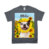 Load image into Gallery viewer, &#39;The Sunflower&#39; Personalized Pet T-Shirt