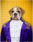 Puzzle personalizado para mascotas 'El Príncipe-Doggo'