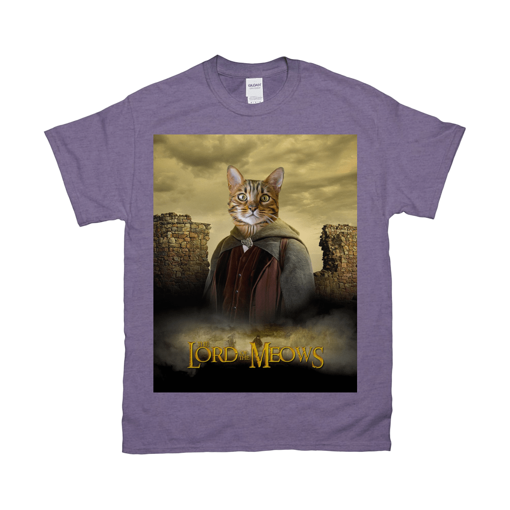 &#39;Lord Of The Meows&#39; Personalized Pet T-Shirt