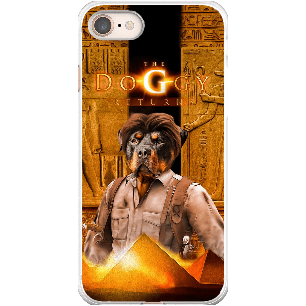 &#39;The Doggy Returns&#39; Personalized Phone Case