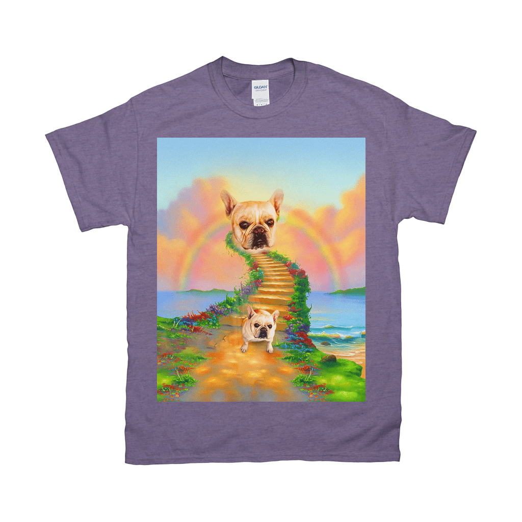 &#39;The Rainbow Bridge&#39; Personalized Pet T-Shirt