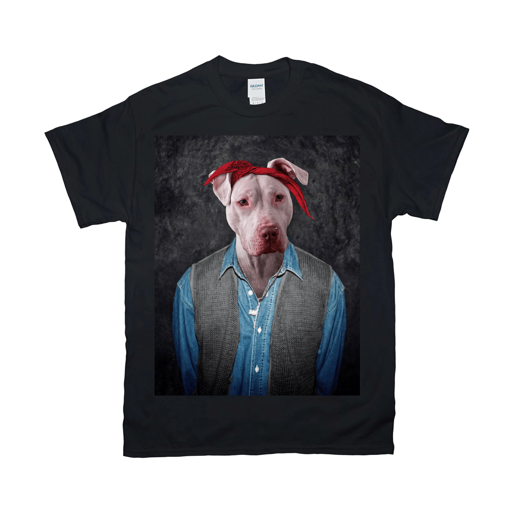Camiseta personalizada para mascotas &#39;2Pac Dogkur&#39;