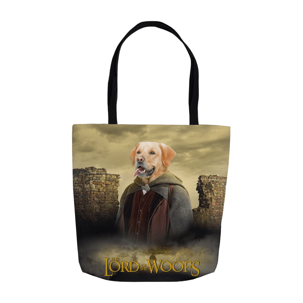 &#39;Lord of the Woofs&#39; Personalized Tote Bag