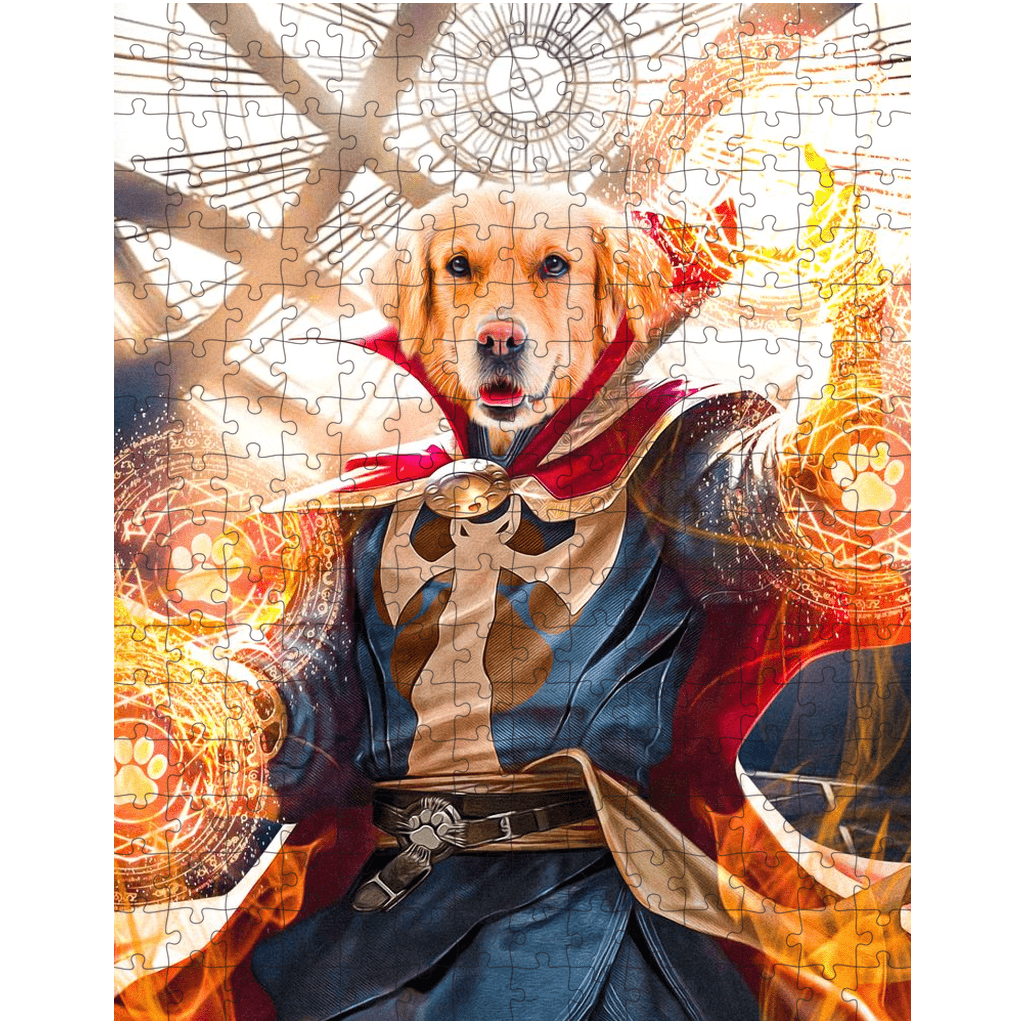 &#39;Dawgtor Strange&#39; Personalized Pet Puzzle