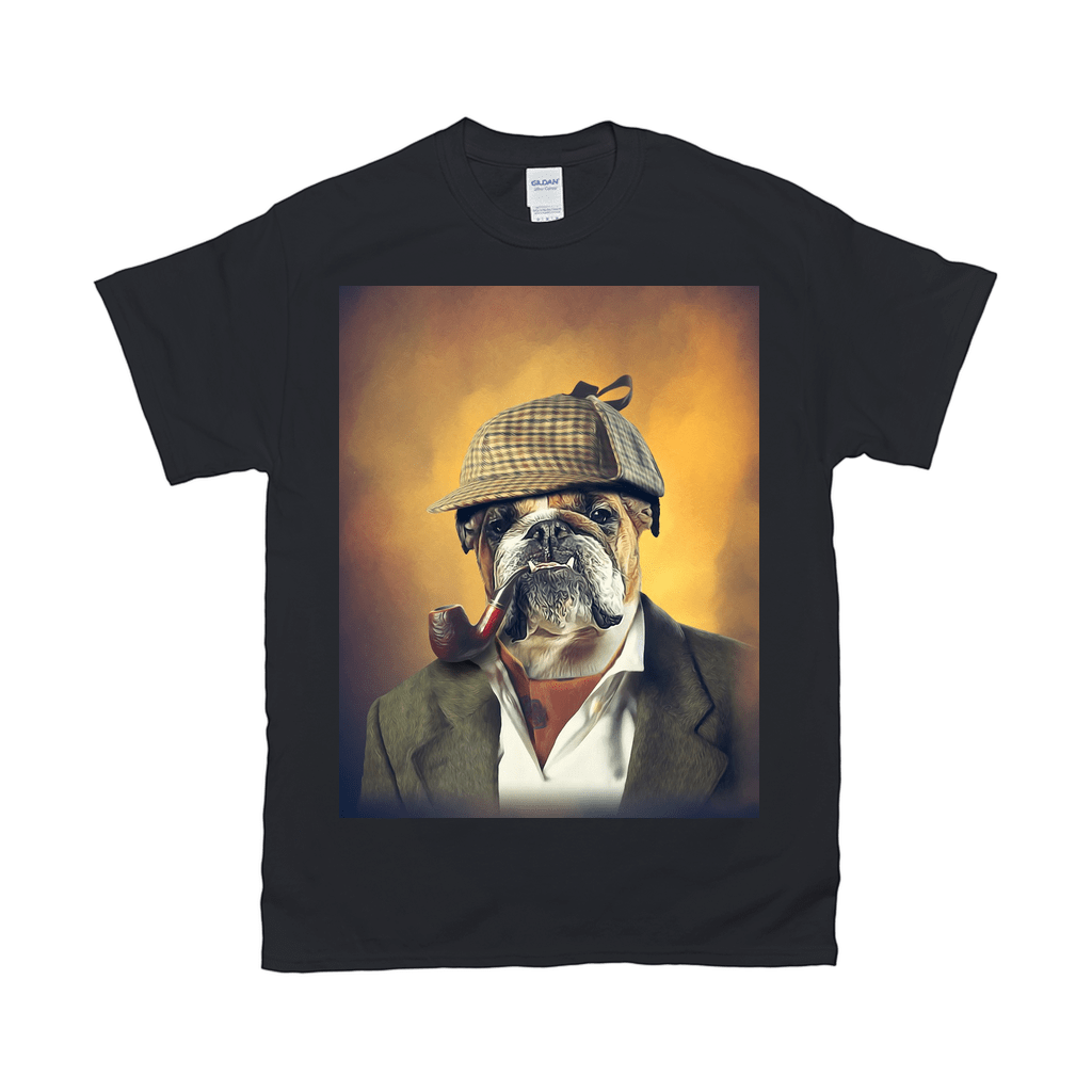 Camiseta personalizada para mascota &#39;Sherlock Doggo&#39; 