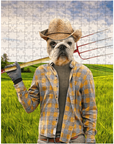 'The Farmer' Personalized Pet Puzzle
