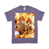 Load image into Gallery viewer, &#39;The Firefighters&#39; Personalized 2 Pet T-Shirt