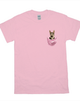 Personalizable Doggy Pocket T Shirt