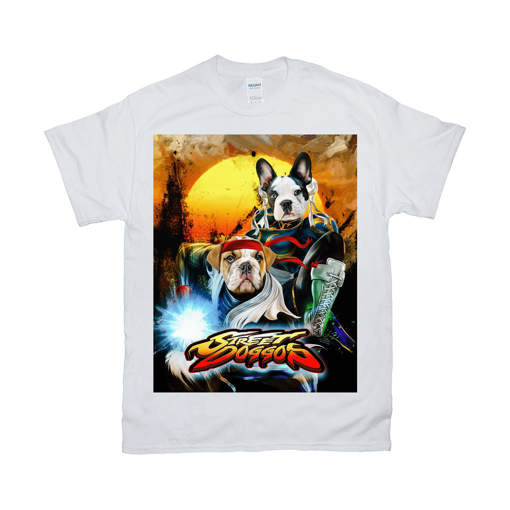 'Street Doggos 2' Personalized 2 Pet T-Shirt