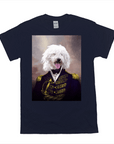 Camiseta personalizada para mascotas 'El Almirante' 