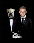 'The Dogfathers' Personalized Pet/Human Puzzle