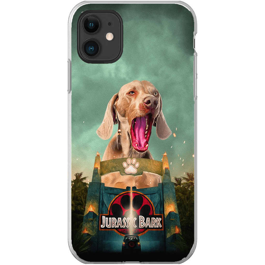 &#39;Jurassic Bark&#39; Personalized Phone Case