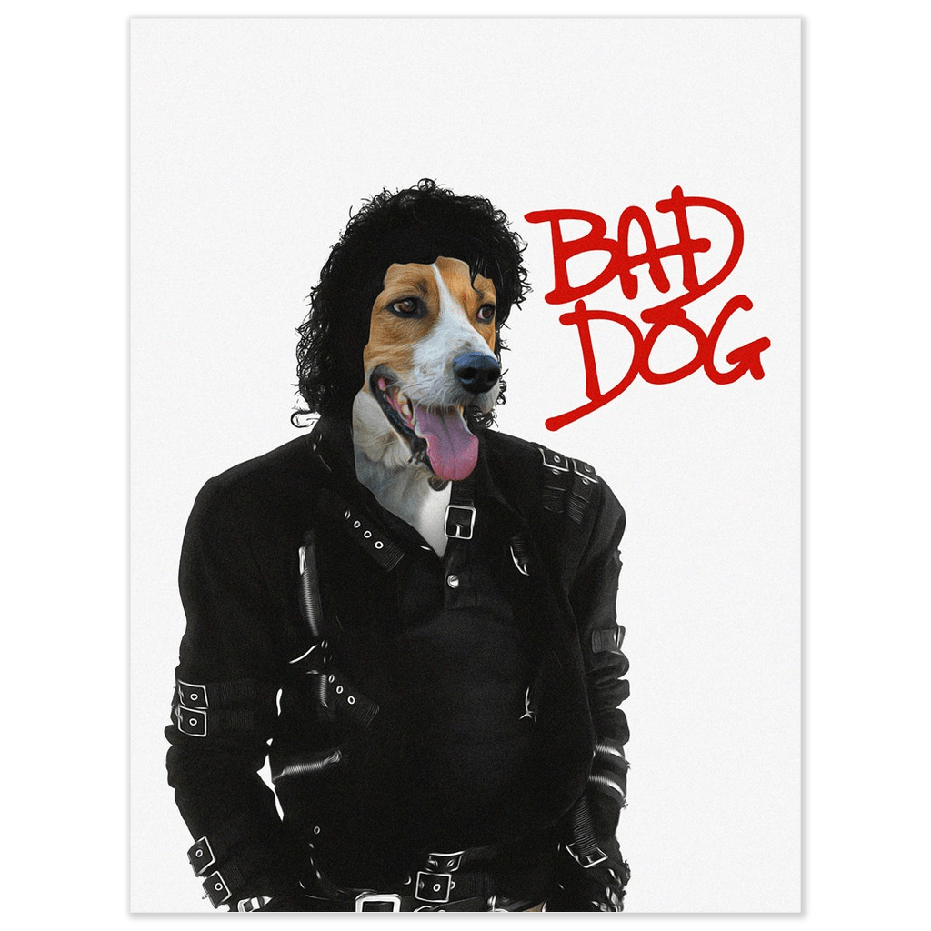 &#39;Michael Wooferson&#39; Personalized Pet Poster