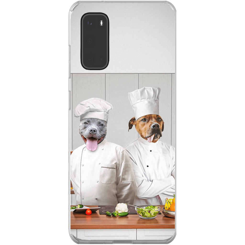 &#39;The Chefs&#39; Personalized 2 Pet Phone Case