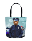 'The Police Officer' Personalized Tote Bag