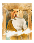 'Zeus Doggo' Personalized Pet Standing Canvas