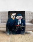 'AC/Doggos' Personalized 2 Pet Blanket