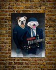 'AC/Doggos' Personalized 2 Pet Poster