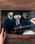 'AC/Doggos' Personalized 3 Pet Puzzle