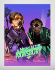 'A Night at the Pawsbury' Personalized 2 Pet Poster
